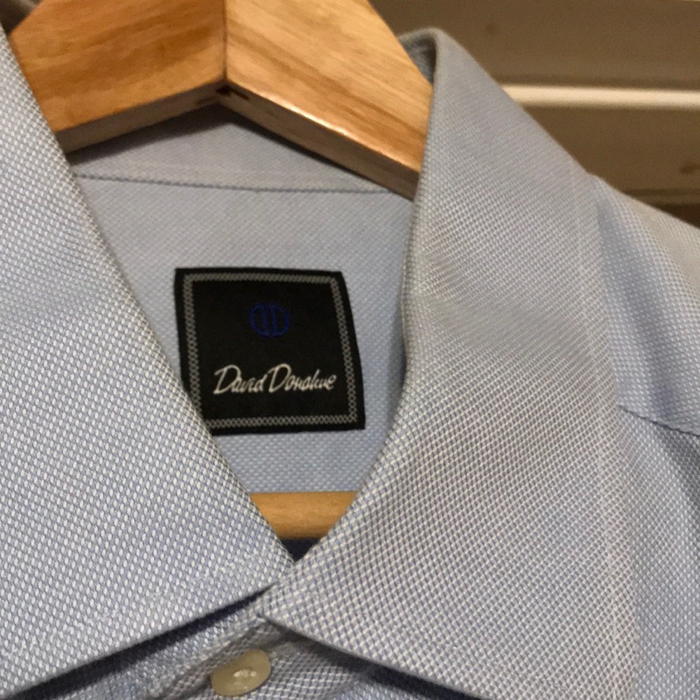 David Donahue Dress Shirt 18.5 34/35